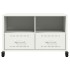 Mueble para TV acero laminado en frío blanco 68x39x43,5