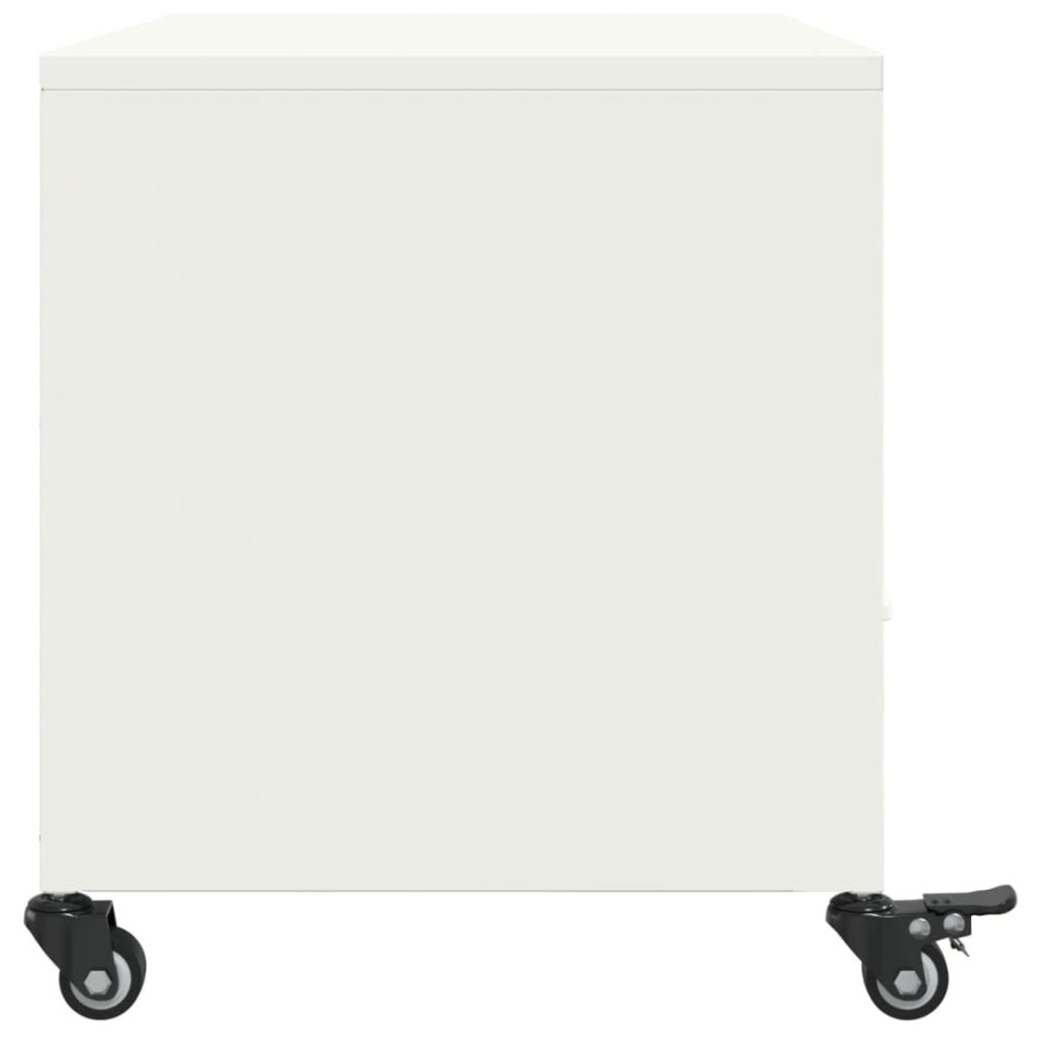 Mueble para TV acero laminado en frío blanco 68x39x43,5