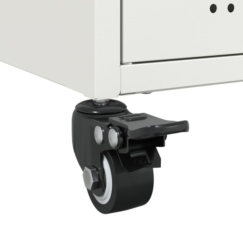 Mueble para TV acero laminado en frío blanco 68x39x43,5