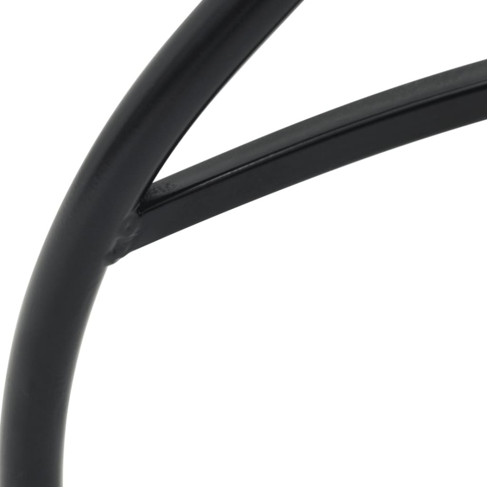 Mesa bistró de mosaico cerámica terracota y blanco Ø50x70