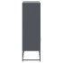 Aparador de acero gris antracita 68,5x38,5x123,5