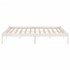 Estructura cama doble pequeña sin colchón madera maciza