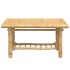 Mesa de centro de bambú 70x45x36