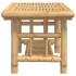 Mesa de centro de bambú 70x45x36