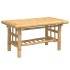 Mesa de centro de bambú 70x45x36