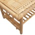 Mesa de centro de bambú 70x45x36