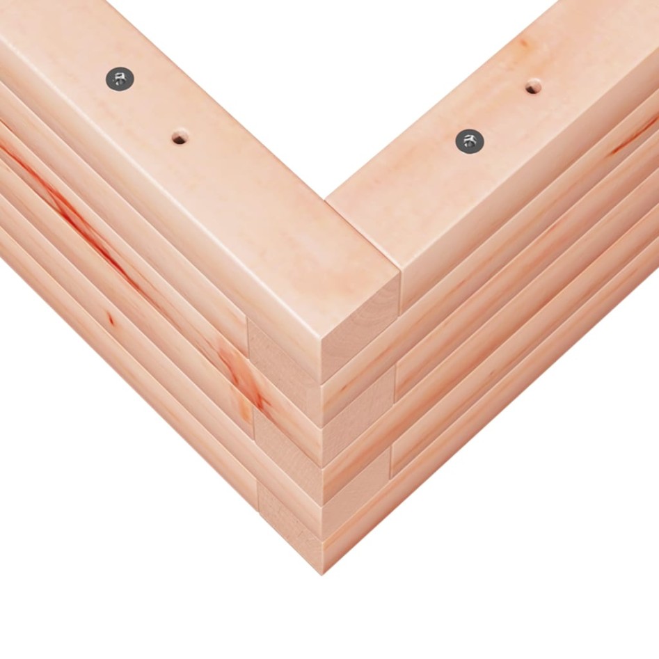 Jardinera de madera maciza Douglas 50x50x23