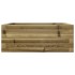 Jardinera de madera de pino impregnada 60x60x23