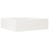 Jardinera de madera maciza de pino blanca 80x80x23