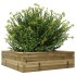 Jardinera de madera de pino impregnada 80x80x23