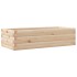 Jardinera de madera maciza de pino 90x40x23