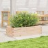 Jardinera de madera maciza de pino 90x40x23