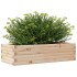 Jardinera de madera maciza de pino 90x40x23