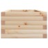 Jardinera de madera maciza de pino 90x40x23