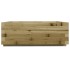 Jardinera de madera de pino impregnada 70x70x26,5