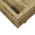 Jardinera de madera de pino impregnada 70x70x26,5