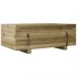 Jardinera de madera de pino impregnada 70x40x26,5