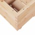 Jardinera madera maciza de pino 50x50x49,5