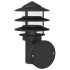 Apliques de exterior con sensor 2 uds acero inoxidable