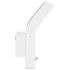 Lámparas de pared LED exterior con sensor 2 uds aluminio