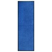 Felpudo lavable azul 60x180 cm