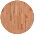 Tablero redondo de madera maciza de haya Ø60x4