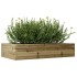 Jardinera de madera de pino impregnada 110x60x23