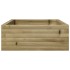 Jardinera de madera de pino impregnada 110x60x23