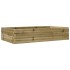Jardinera de madera de pino impregnada 110x60x23
