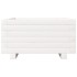 Jardinera de madera maciza de pino blanco 50x50x26,5