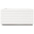 Jardinera de madera maciza de pino blanco 50x50x26,5