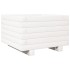 Jardinera de madera maciza de pino blanco 40x40x26,5