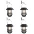 Faroles solares de pared de exterior luz blanca 4