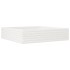 Jardinera madera maciza de pino blanco 100x100x23
