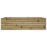 Jardinera de madera de pino impregnada 90x60x23
