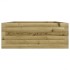 Jardinera de madera de pino impregnada 90x60x23