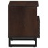 Mesitas de noche 2 uds madera maciza de mango 40x34x46