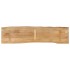 Tablero de mesa borde natural madera maciza mango 160x40x2,5