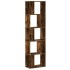 Librería de 5 niveles madera ingeniería roble