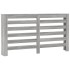 Cubierta de radiador madera ingeniería gris Sonoma 149x20x82