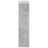 Cubierta de radiador madera gris hormigón 205x21,5x83,5
