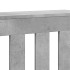 Cubierta de radiador madera gris hormigón 205x21,5x83,5