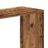 Librería 5 niveles madera color envejecido 80,5x23,5x162,5