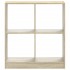 Estantería madera de ingeniería roble Sonoma 68,5x32x75