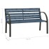 Banco de jardín para niños de madera de abeto chino gris 81