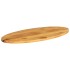 Tablero de mesa ovalado madera maciza de mango 110x40x2,5