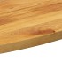 Tablero de mesa ovalado madera maciza de mango 110x40x2,5