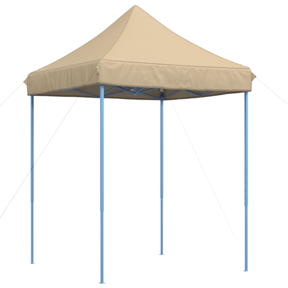Tienda de fiesta plegable Pop-Up beige 200x200x306