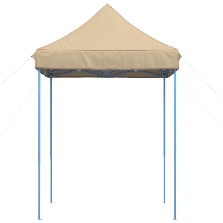 Tienda de fiesta plegable Pop-Up beige 200x200x306