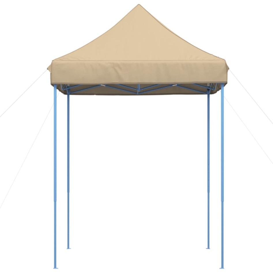 Tienda de fiesta plegable Pop-Up beige 200x200x306